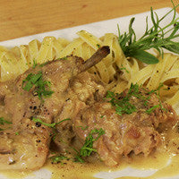 Lapin à la moutarde