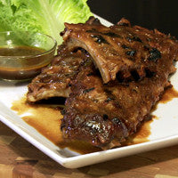 Côtes levées de porc barbecue