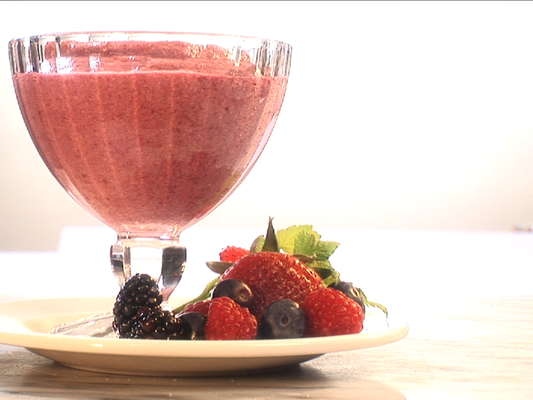 Mousse aux petits fruits