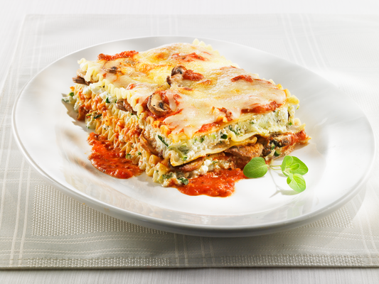 Lasagne à la tomate et aux légumes